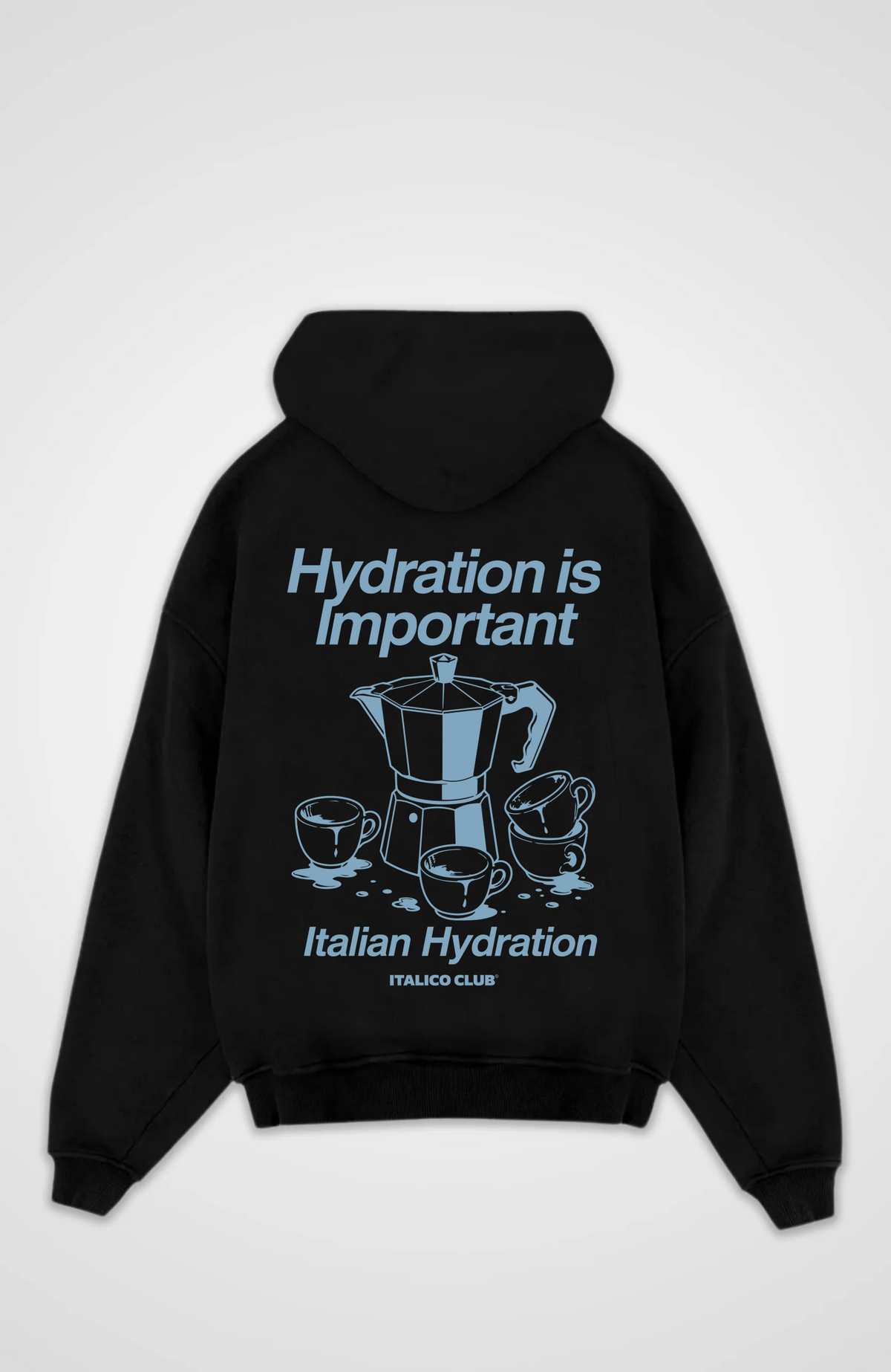 Italian hydration Oversized hoodie