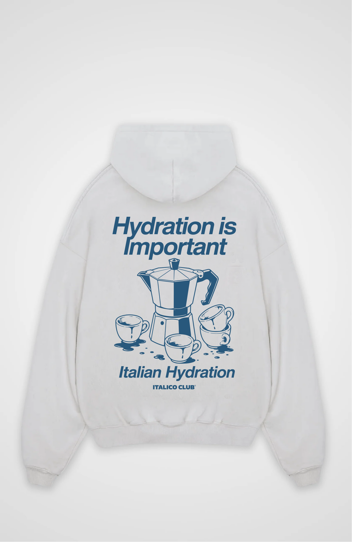 Italian hydration Oversized hoodie