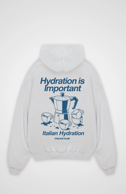 Italian hydration Oversized hoodie