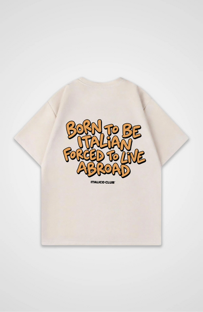 Born to be italian Oversized shirt