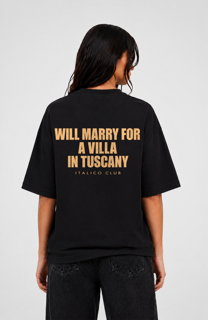 Marry for villa tuscany Oversized shirt