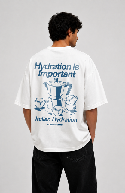 Italian hydration Oversized shirt
