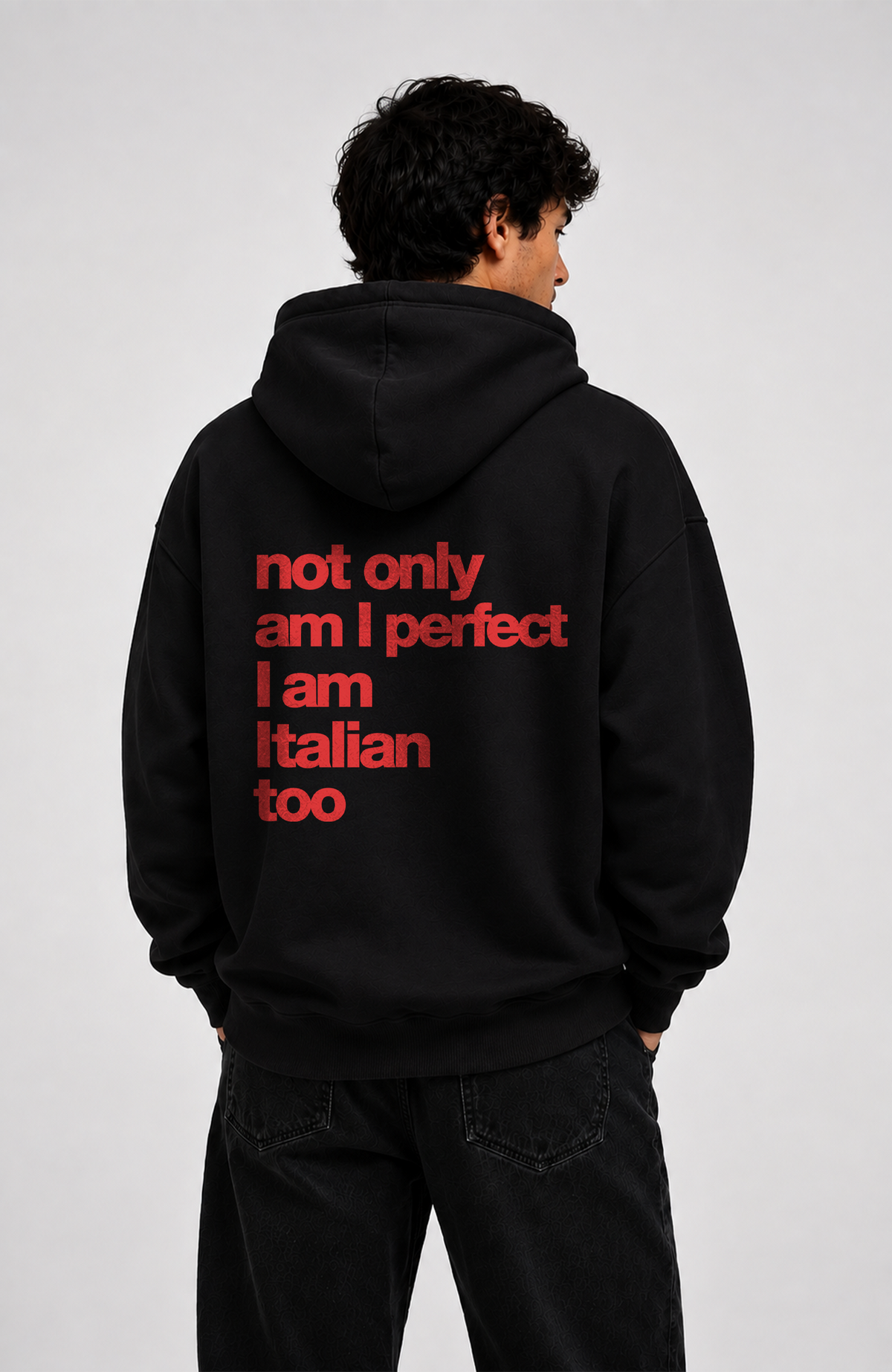 Not only perfect Oversized hoodie