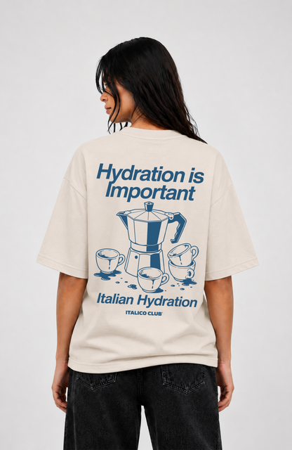 Italian hydration Oversized shirt