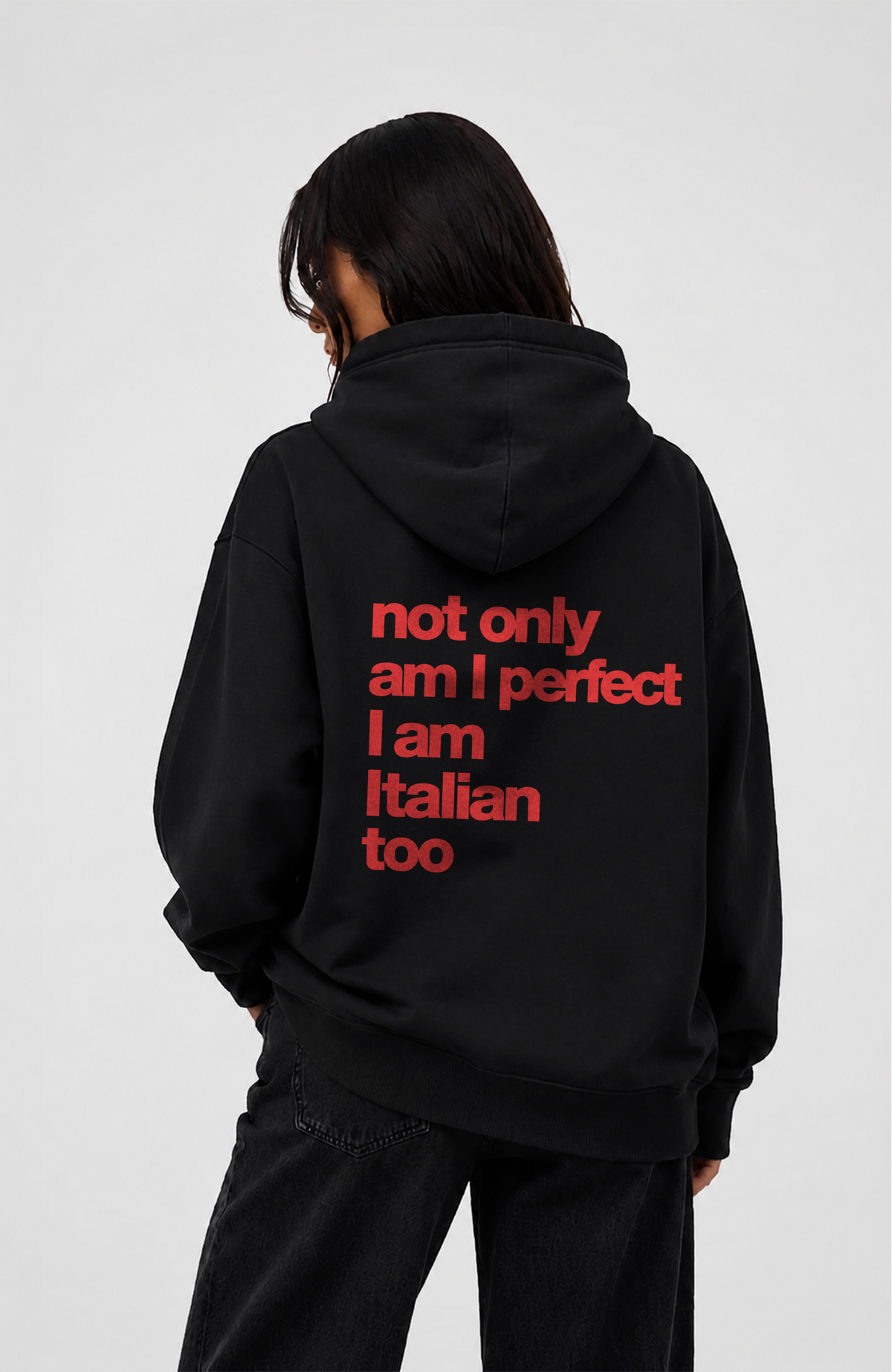 Not only perfect Oversized hoodie