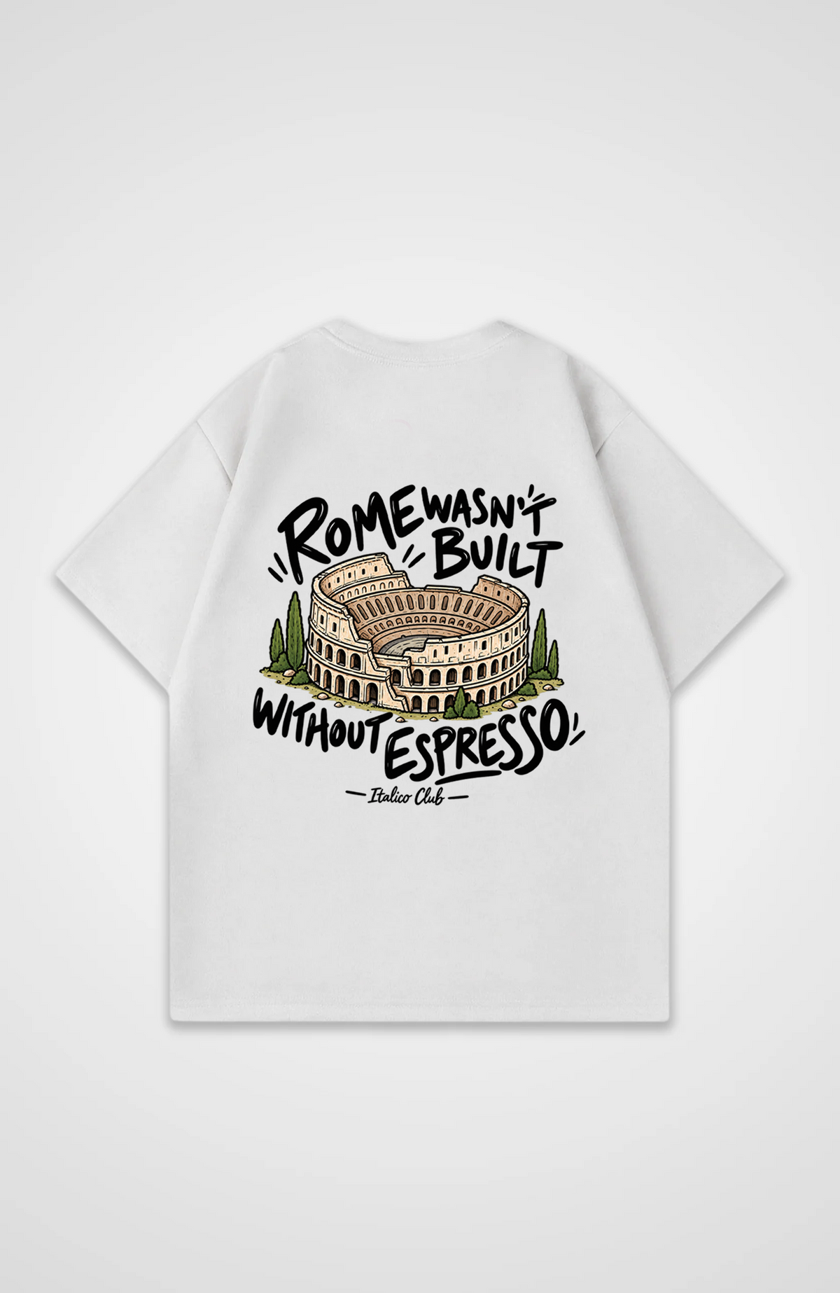 Rome without Espresso Oversized shirt