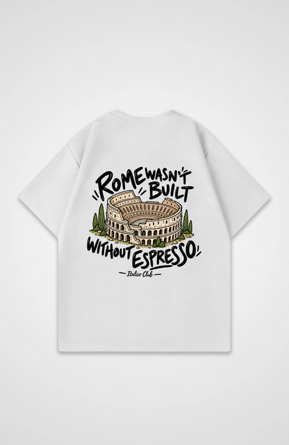 Rome without Espresso Oversized shirt