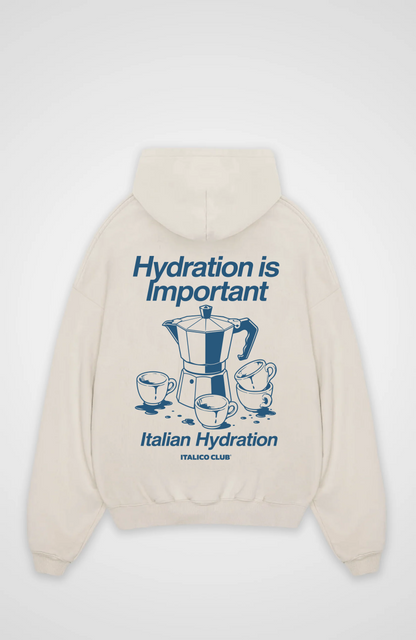 Italian hydration Oversized hoodie