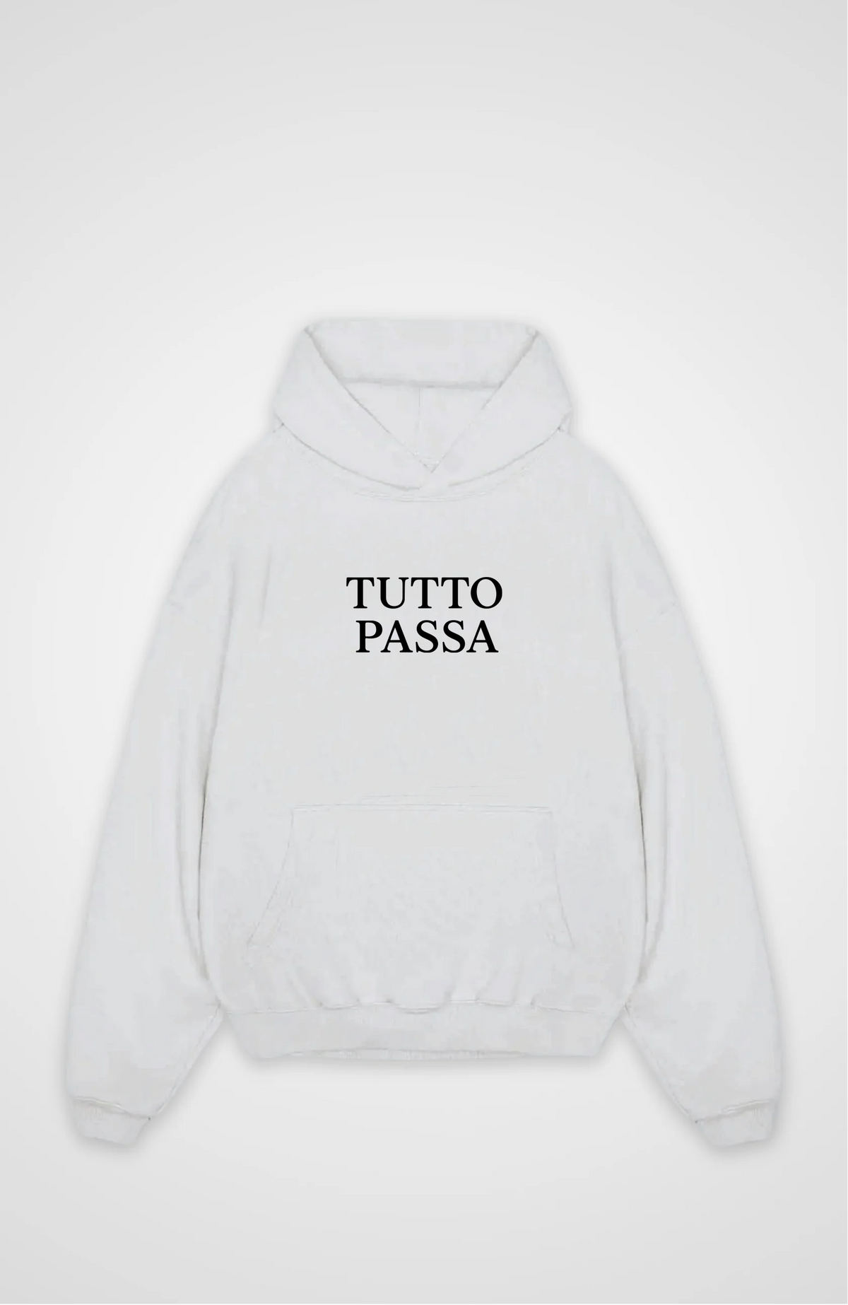 Tutto passa Oversized hoodie