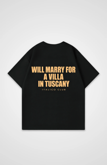 Marry for villa tuscany Oversized shirt