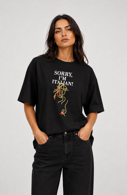 Sorry, i am italian Oversized shirt
