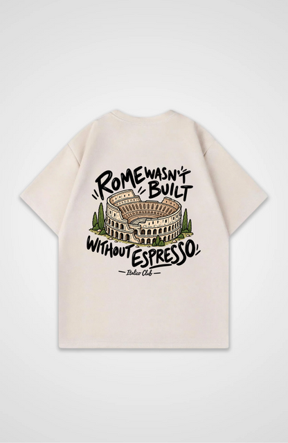 Rome without Espresso Oversized shirt