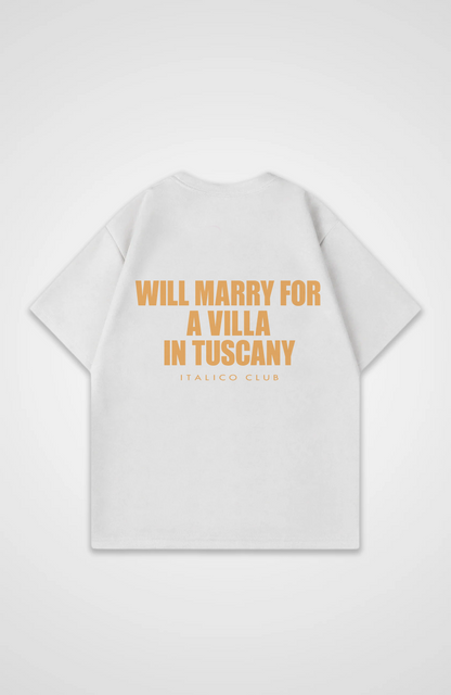 Marry for villa tuscany Oversized shirt