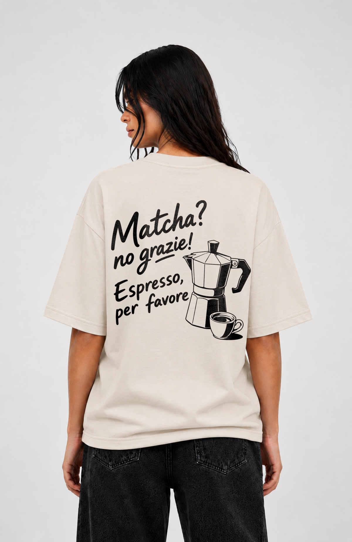 Espresso Oversized shirt