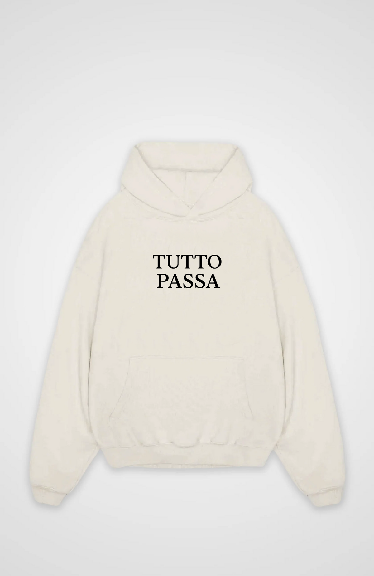 Tutto passa Oversized hoodie